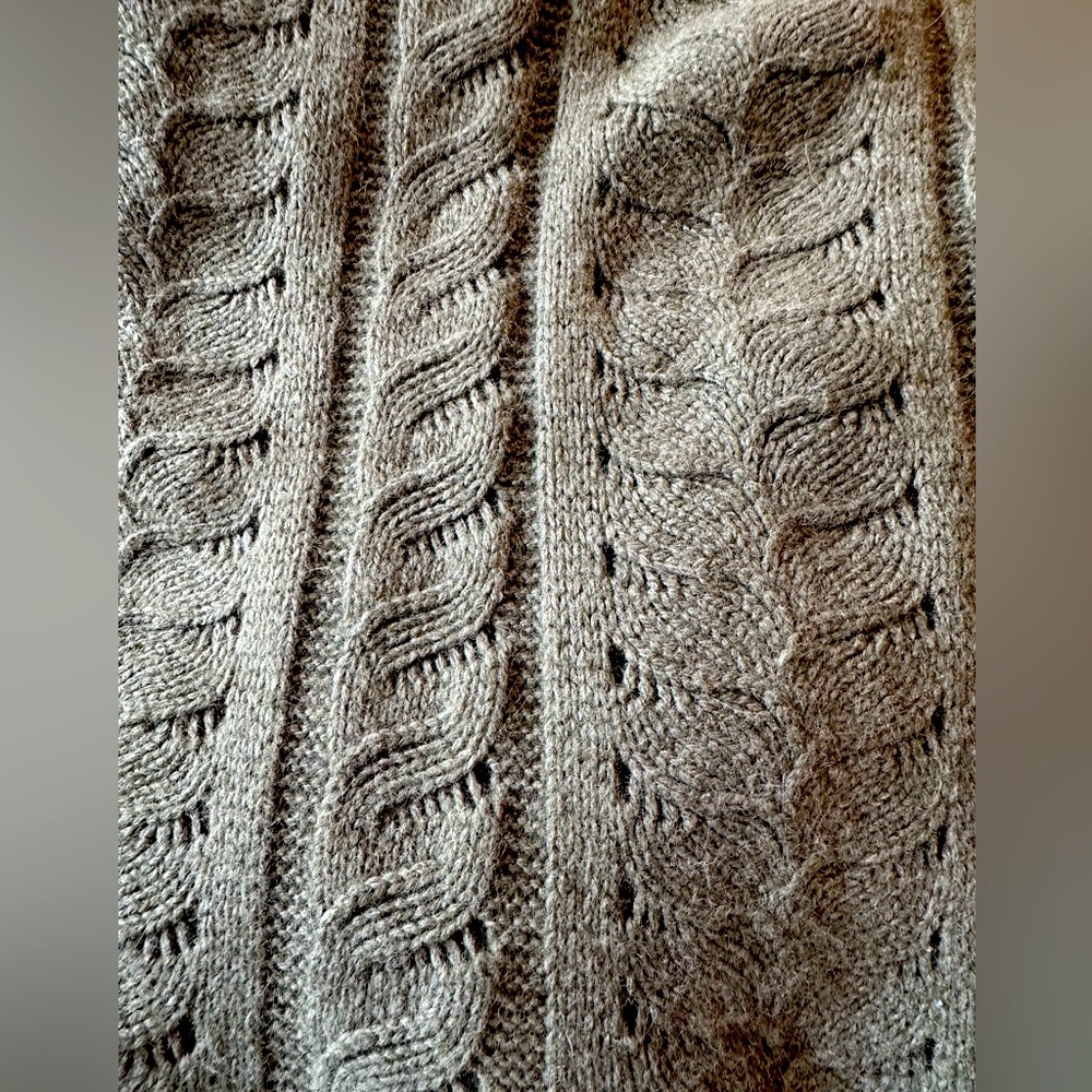 Beautiful olive green soft and warm scarf!